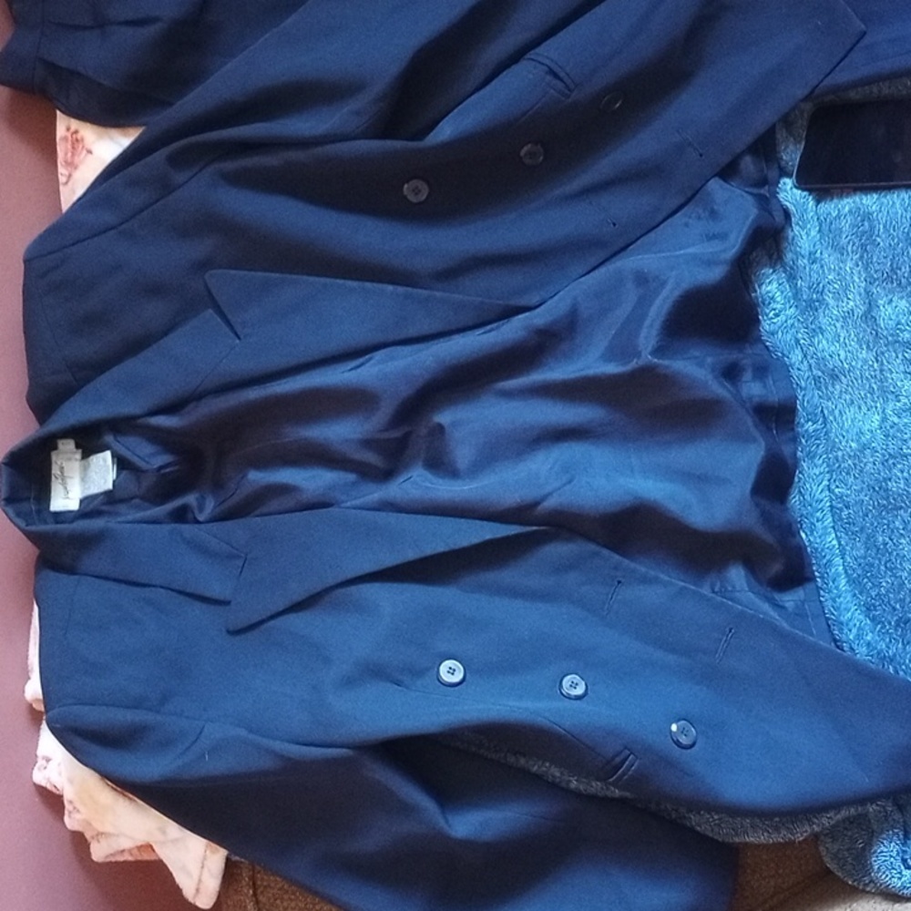 Jacqueline Ferrar Pantsuit Navy Blue